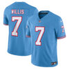 Malik Willis Tennessee Titans Nike Vapor FUSE Limited Jersey Light Blue