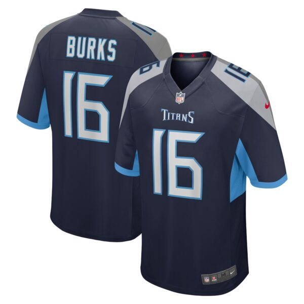 Treylon Burks Tennessee Titans Nike Player Game Jersey Navy