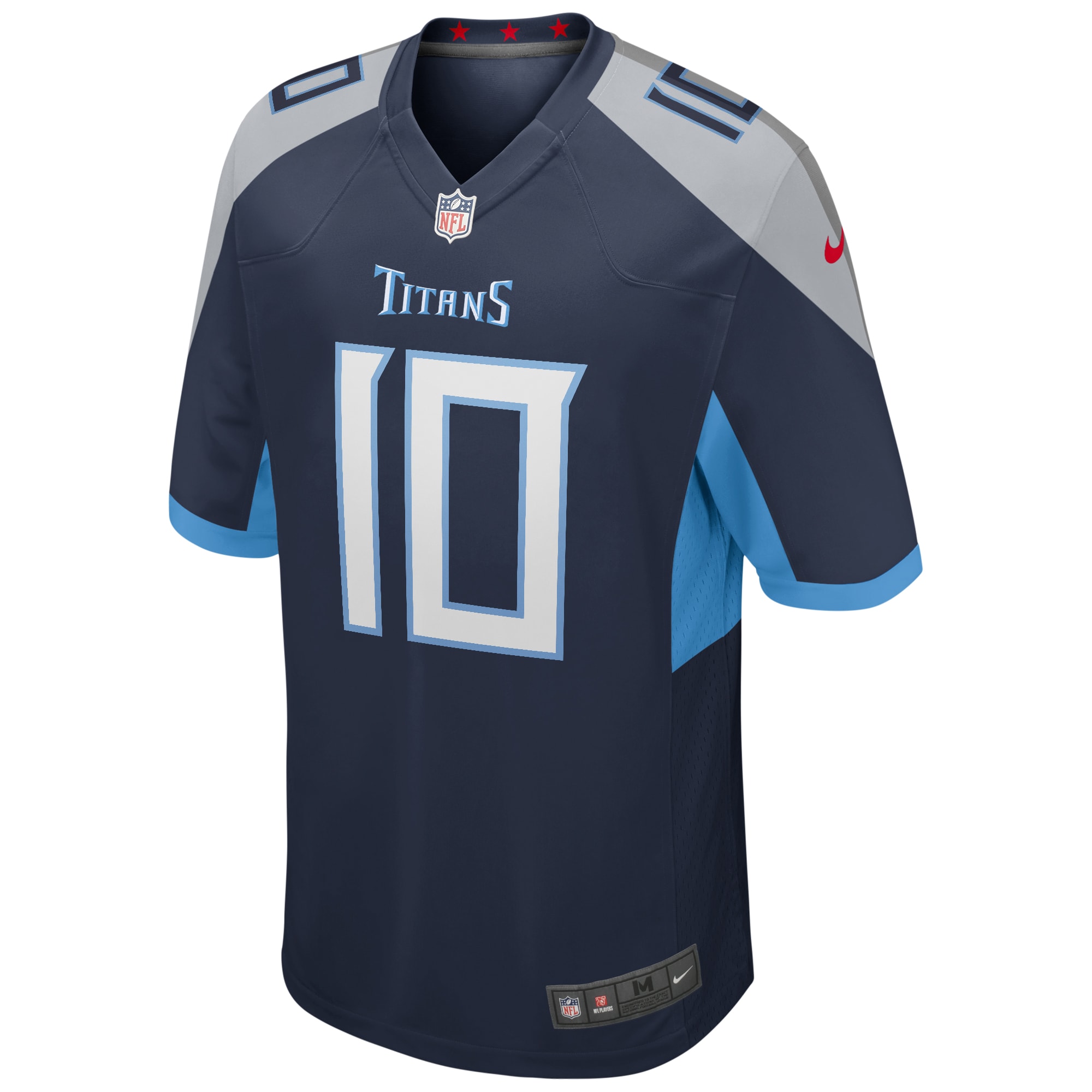 Vince Young Tennessee Titans Nike Game Retired Player Jersey Navy - Image 2