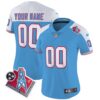 Titans 1997 Throwback Limited Vapor Custom Jersey – All Stitched – Women – Alternate