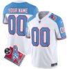 Titans 1997 Throwback Limited Vapor Custom Jersey – All Stitched – Men – White Alternate