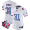 Women’s Titans 1997 Throwback Limited Vapor Jersey – All Stitched – White – Kevin Byard