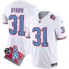 Men’s Titans 1997 Throwback Limited Vapor Jersey – All Stitched – White – Kevin Byard