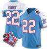 Men’s Titans 1997 Throwback Limited Vapor Jersey – All Stitched – Alternate – Derrick Henry