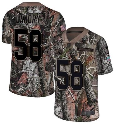 Nike Titans #58 Harold Landry Camo Men’s Stitched NFL Limited Rush Realtree Jersey