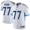Nike Tennessee Titans #77 Taylor Lewan White Men’s Stitched NFL Vapor Untouchable Limited Jersey