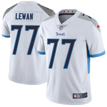 Nike Tennessee Titans #77 Taylor Lewan White Men’s Stitched NFL Vapor Untouchable Limited Jersey