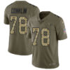 Nike Titans #78 Jack Conklin Olive Camo Men’s Stitched NFL Limited 2017 Salute To Service Jersey