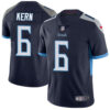 Nike Tennessee Titans #6 Brett Kern Navy Blue Alternate Men’s Stitched NFL Vapor Untouchable Limited Jersey
