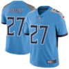 Nike Tennessee Titans #27 Eddie George Light Blue Team Color Men’s Stitched NFL Vapor Untouchable Limited Jersey