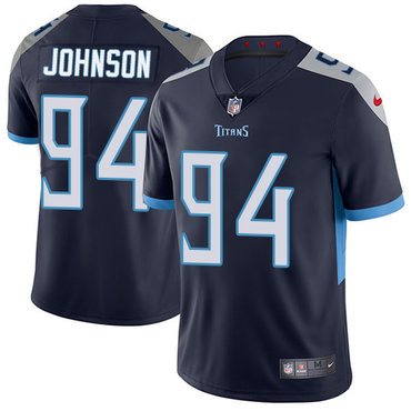 Nike Tennessee Titans #94 Austin Johnson Navy Blue Alternate Men’s Stitched NFL Vapor Untouchable Limited Jersey