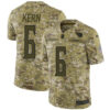 Nike Titans #6 Brett Kern Camo Men’s Stitched NFL Limited 2018 Salute To Service Jersey