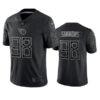 Men’s Tennessee Titans #98 Jeffery Simmons Black Reflective Limited Stitched Football Jersey