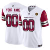 Washington Commanders Active Player Custom White 2023 FUSE With John Madden Jersey