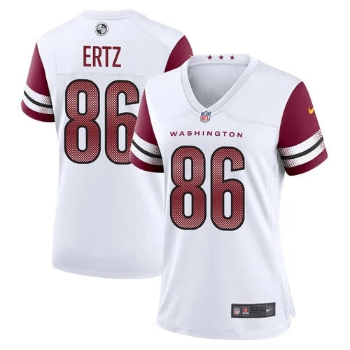 Washington Commanders #86 Zach Ertz Game – White Jersey