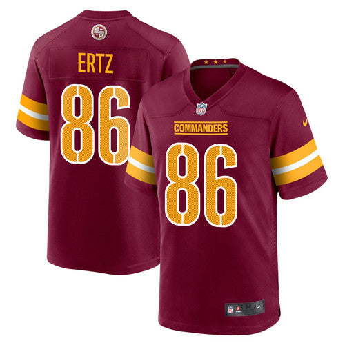 Washington Commanders #86 Zach Ertz Men Jersey – Burgundy