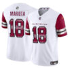 Jersey Washington Commanders #18 Marcus Mariota White 2024 FUSE