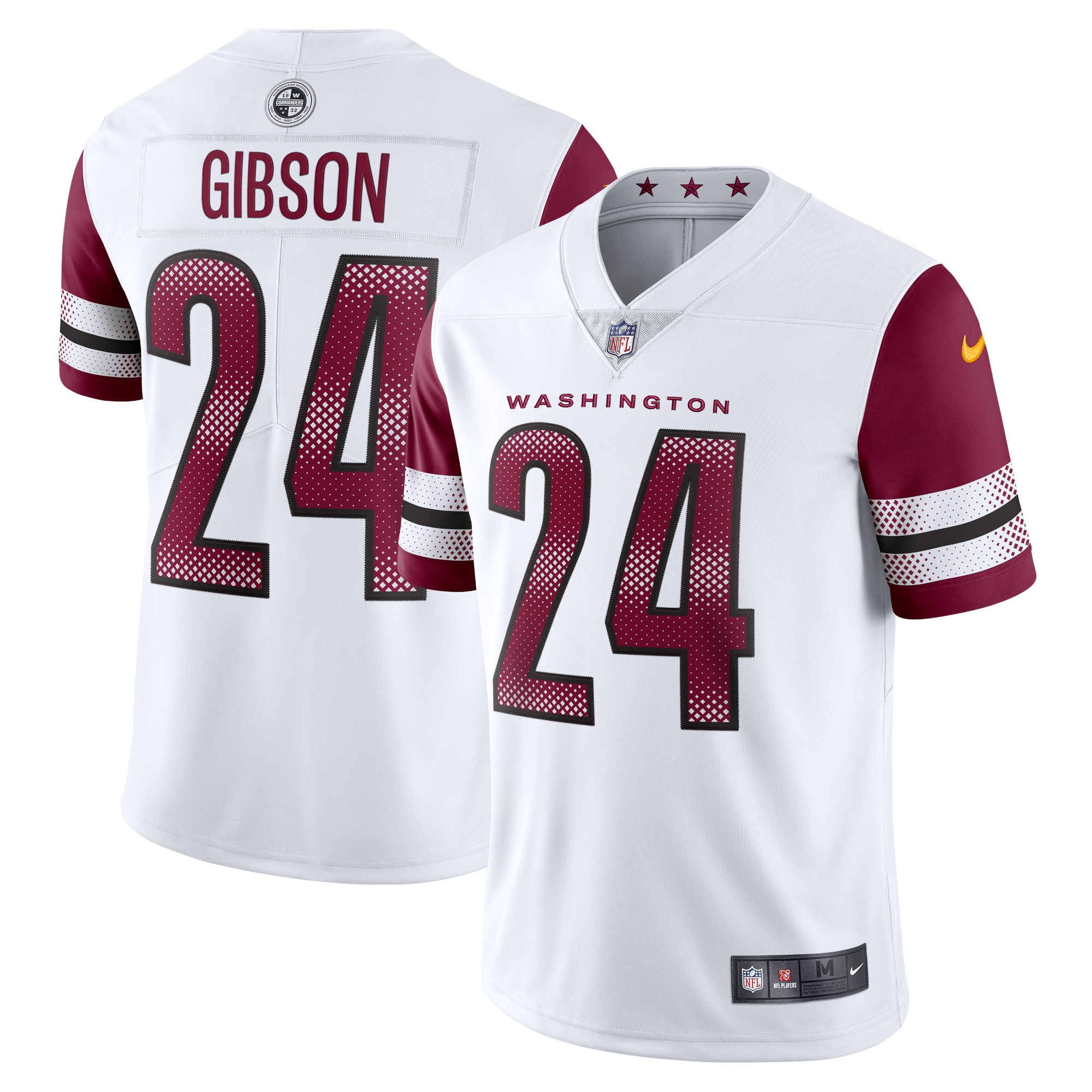 Antonio Gibson Washington Commanders Nike Vapor Limited Jersey White