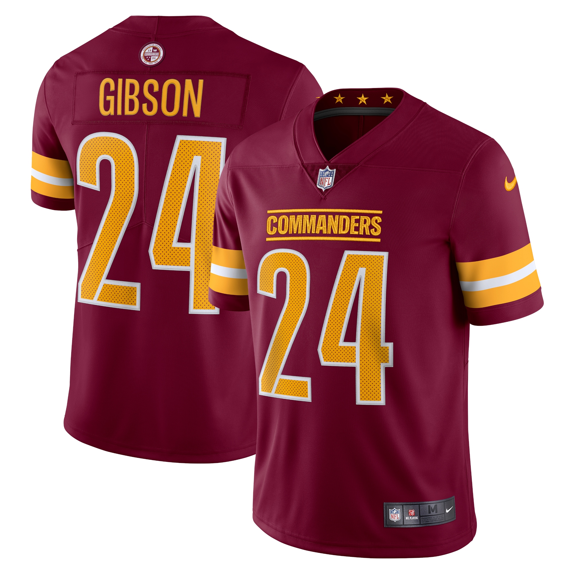 Antonio Gibson Washington Commanders Nike Vapor Limited Jersey Burgundy