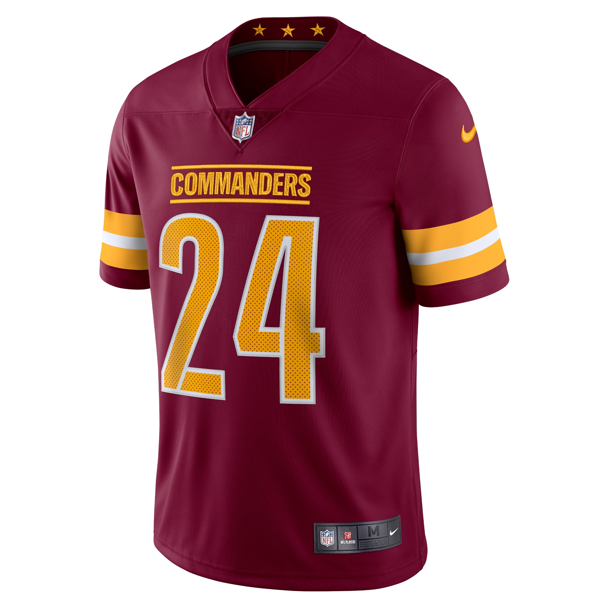 Antonio Gibson Washington Commanders Nike Vapor Limited Jersey Burgundy - Image 2