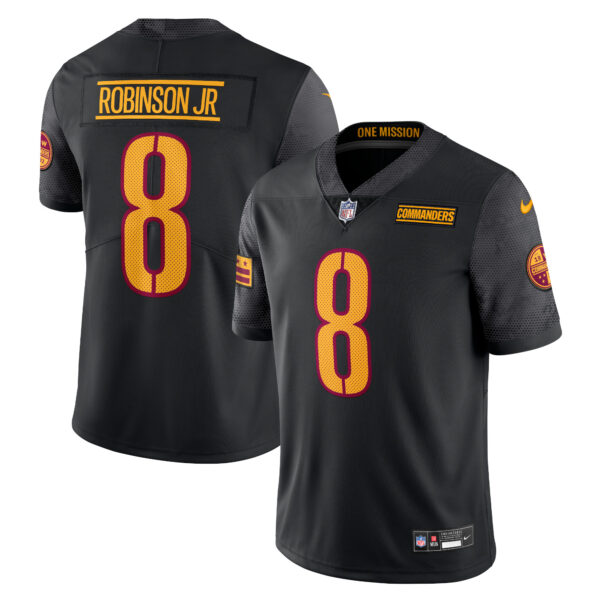 Brian Robinson Jr Washington Commanders Nike Vapor Untouchable Limited Jersey Black