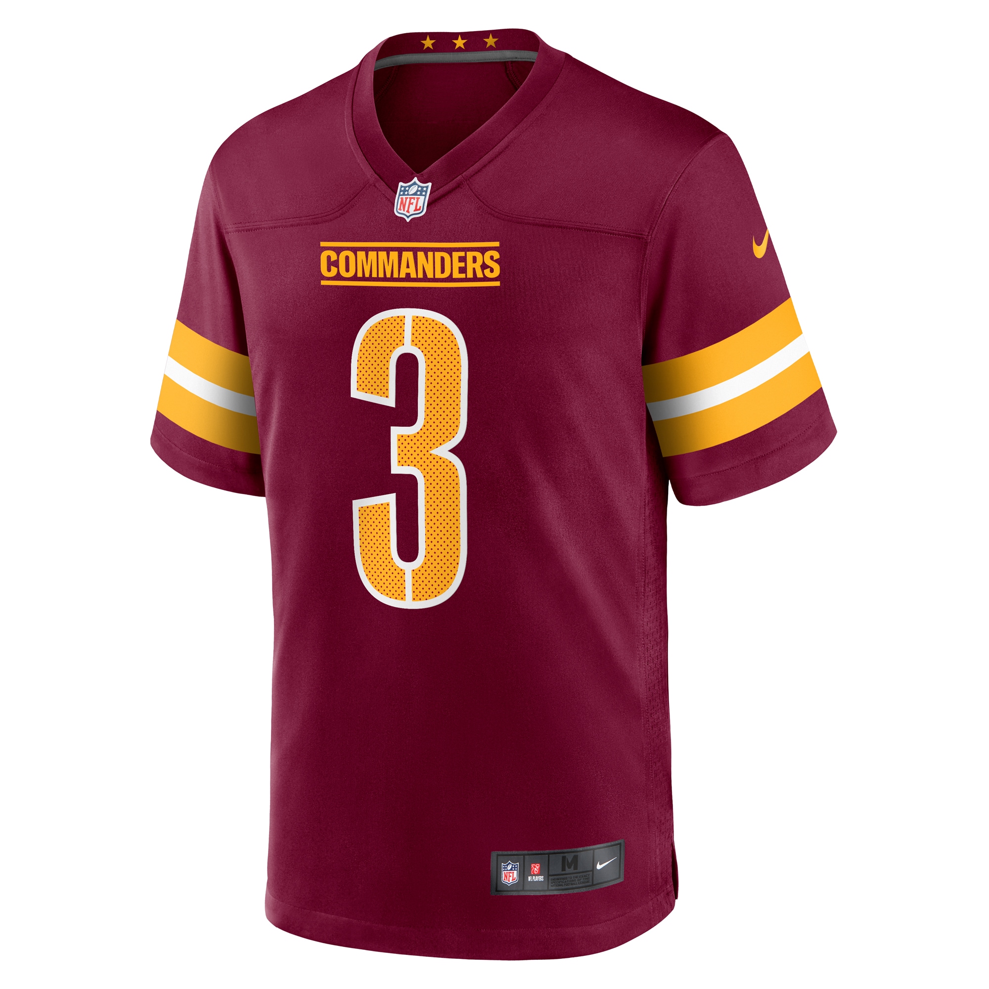 Cade York Washington Commanders Nike Game Jersey Burgundy - Image 2
