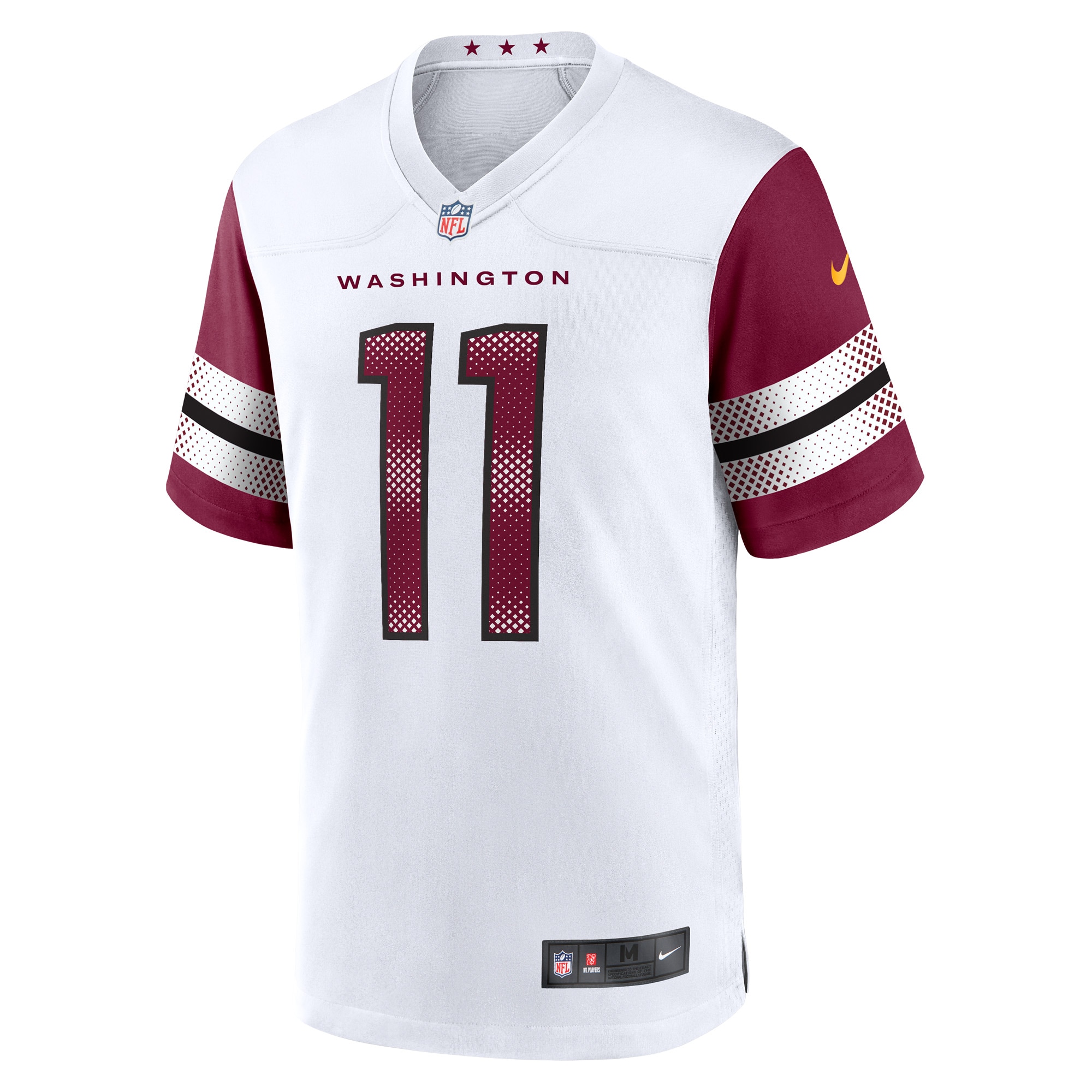 Carson Wentz Washington Commanders Nike Game Jersey White - Image 2