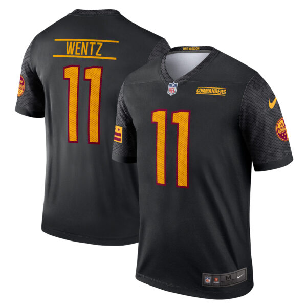 Carson Wentz Washington Commanders Nike Alternate Legend Player Performance Top Black