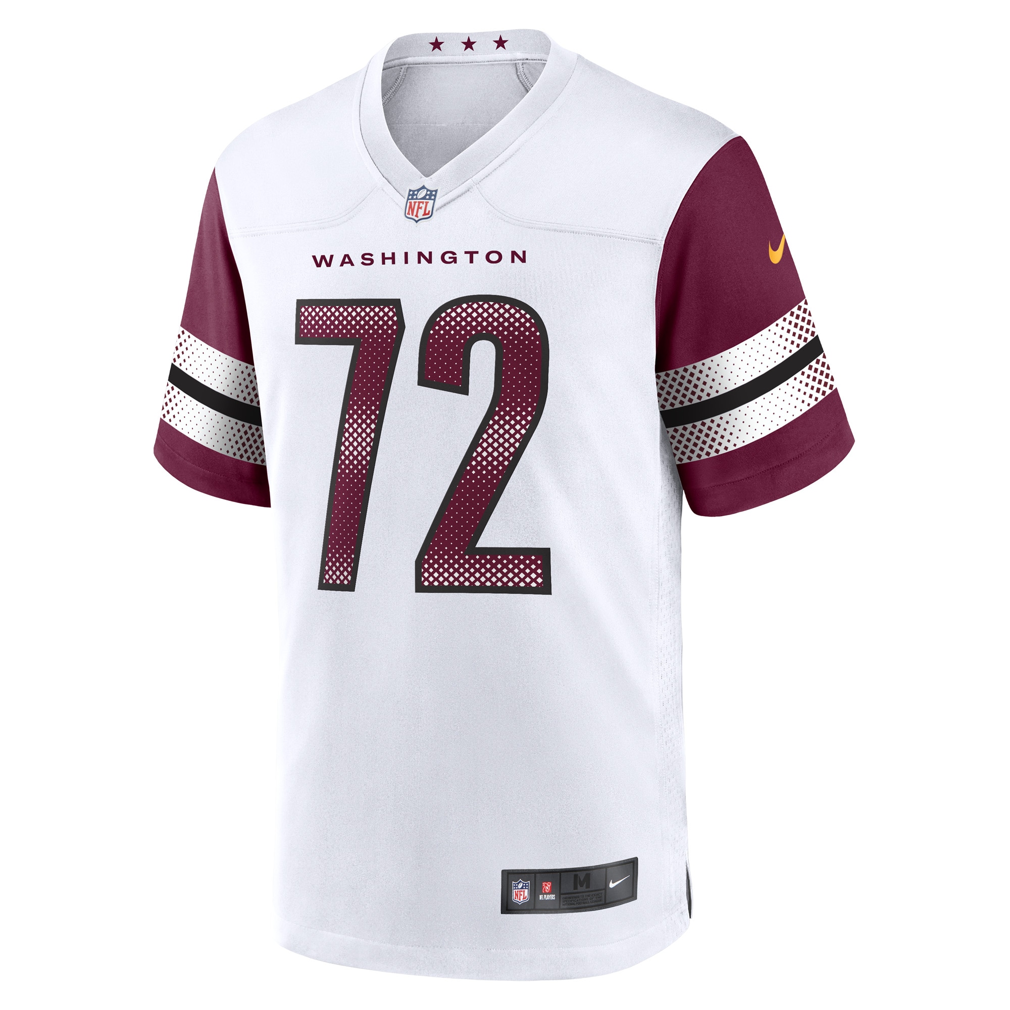 Charles Leno Jr Washington Commanders Nike Away Game Player Jersey White - Image 2