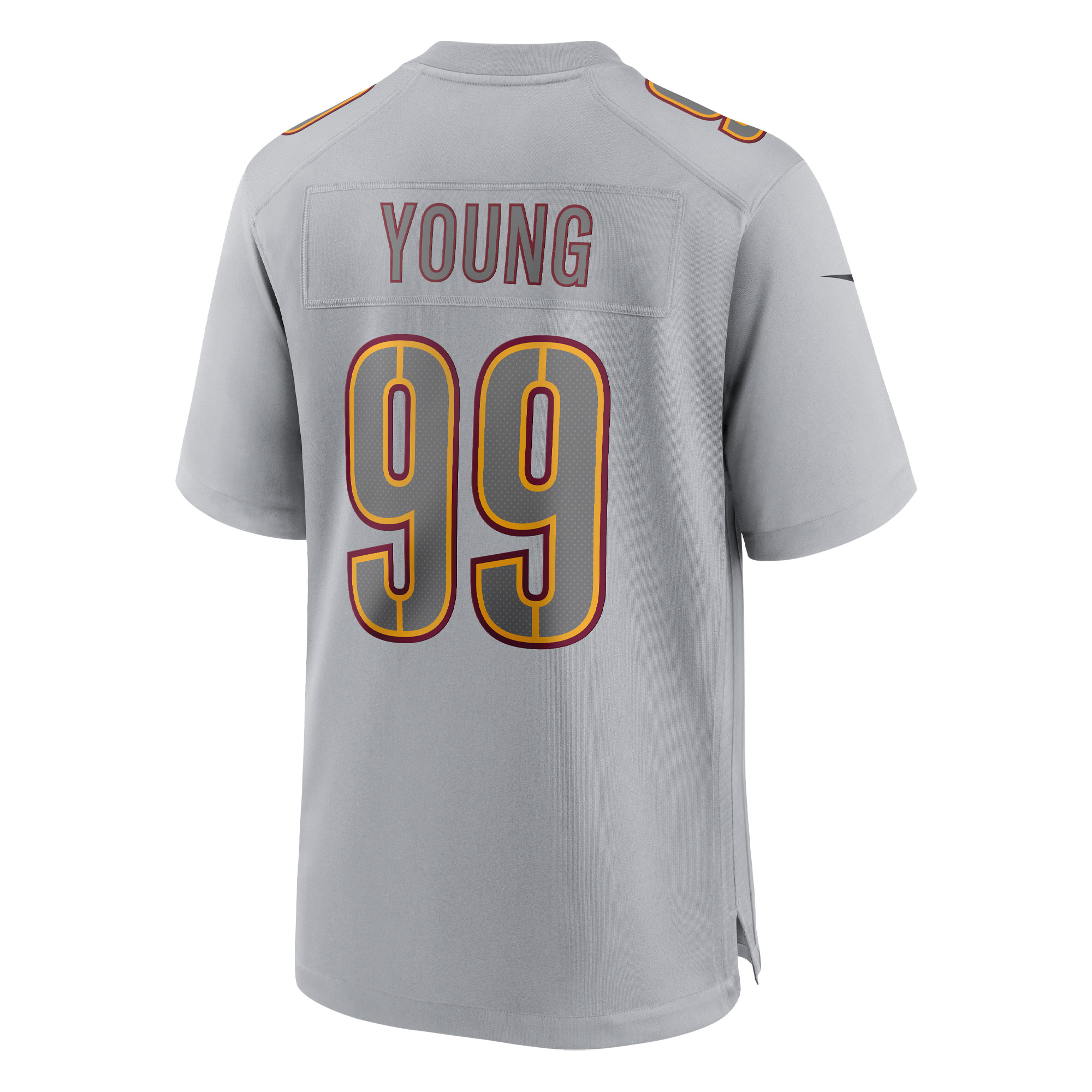 Chase Young Washington Commanders Nike Atmosphere Fashion Game Jersey Gray - Image 3