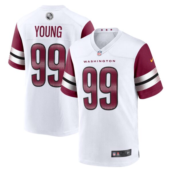 Chase Young Washington Commanders Nike Game Jersey White