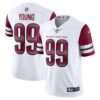 Chase Young Washington Commanders Nike Vapor Limited Jersey White
