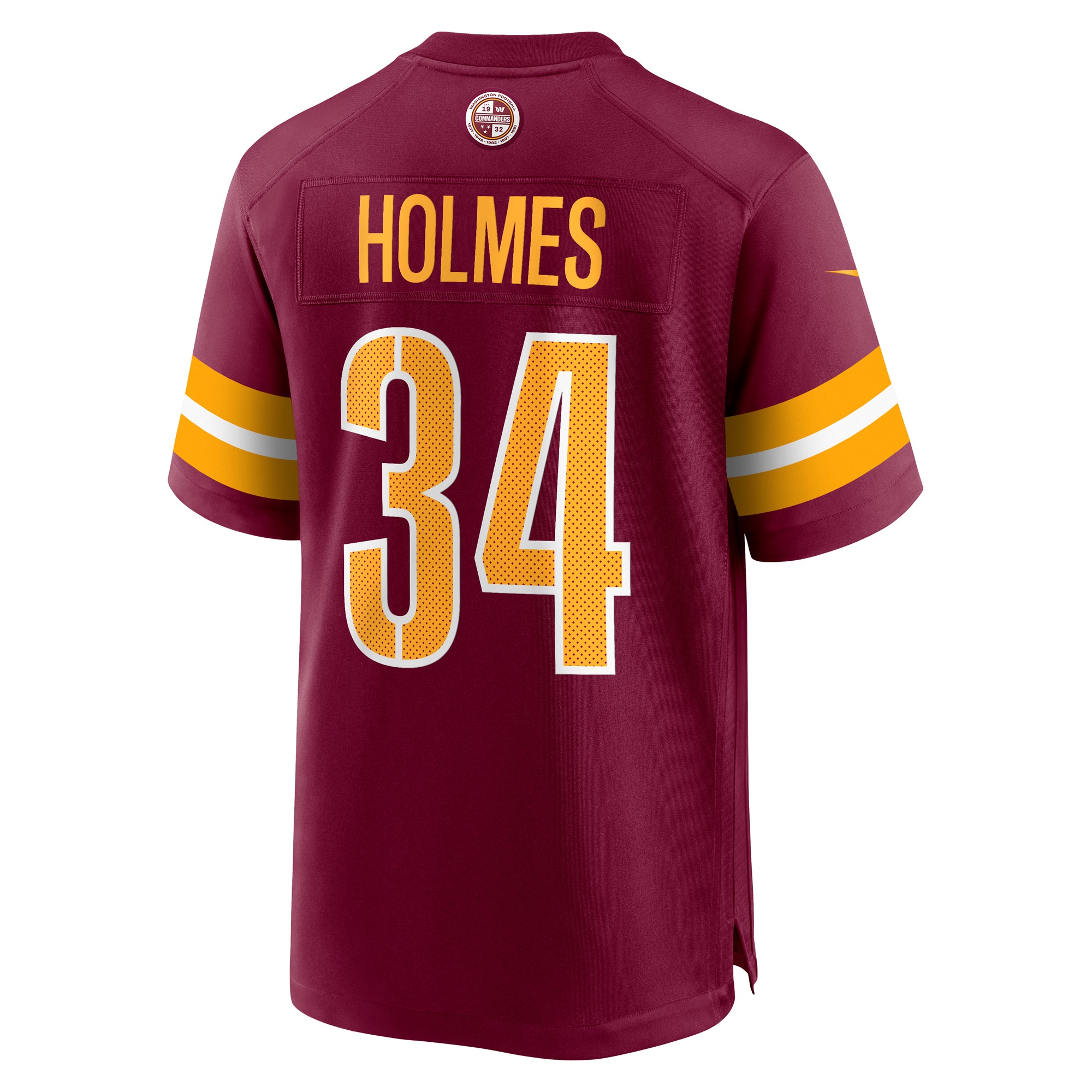Christian Holmes Washington Commanders Nike Player Game Jersey Burgundy - Image 3