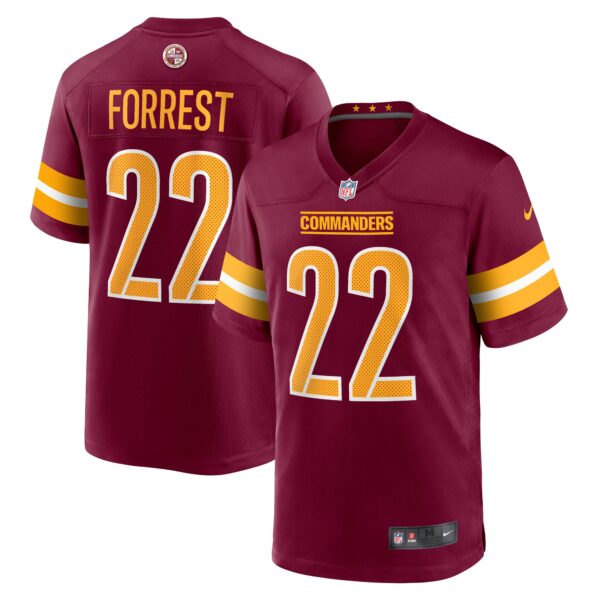 Darrick Forrest Washington Commanders Nike Game Player Jersey Burgundy