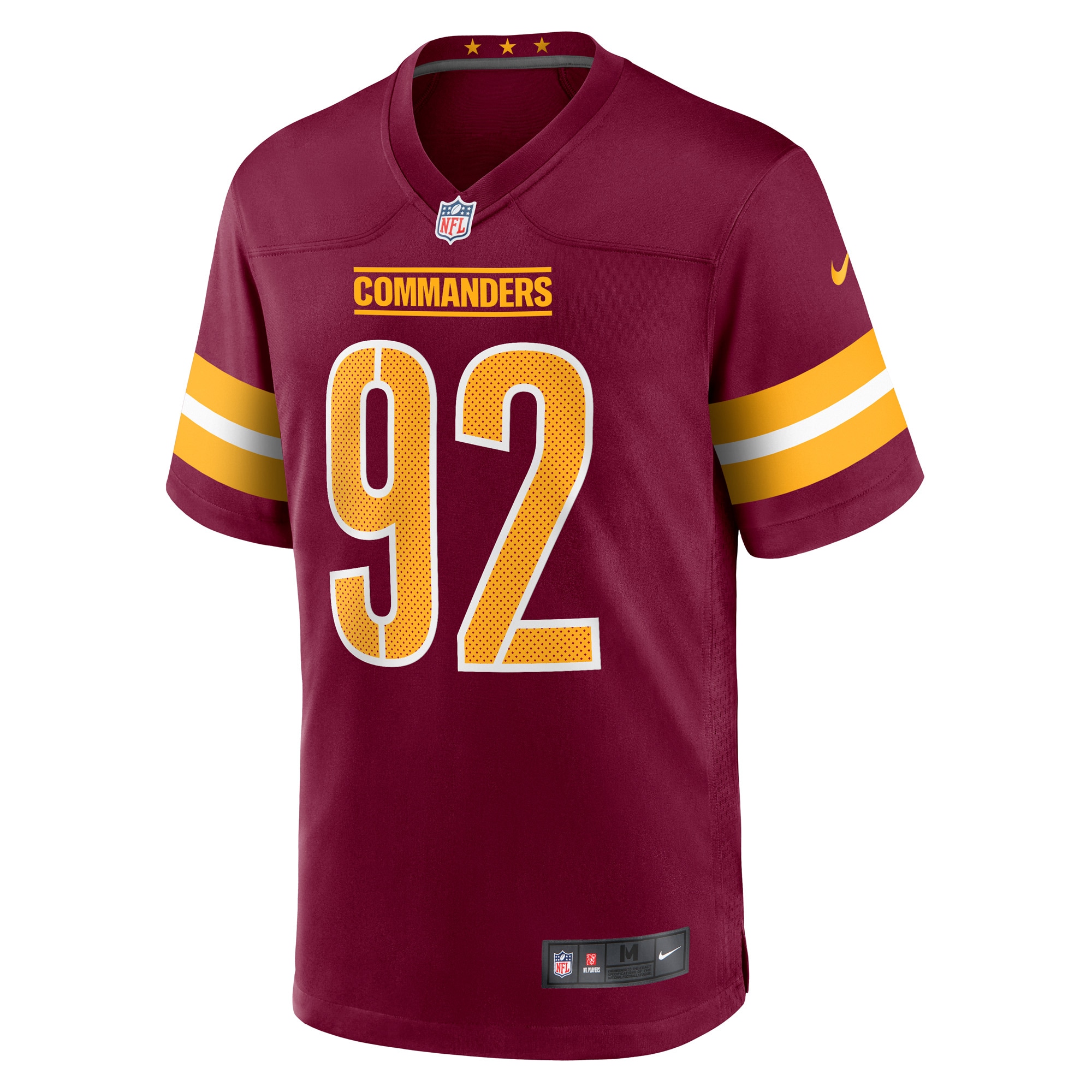 Dorance Armstrong Washington Commanders Nike Game Jersey Burgundy - Image 2