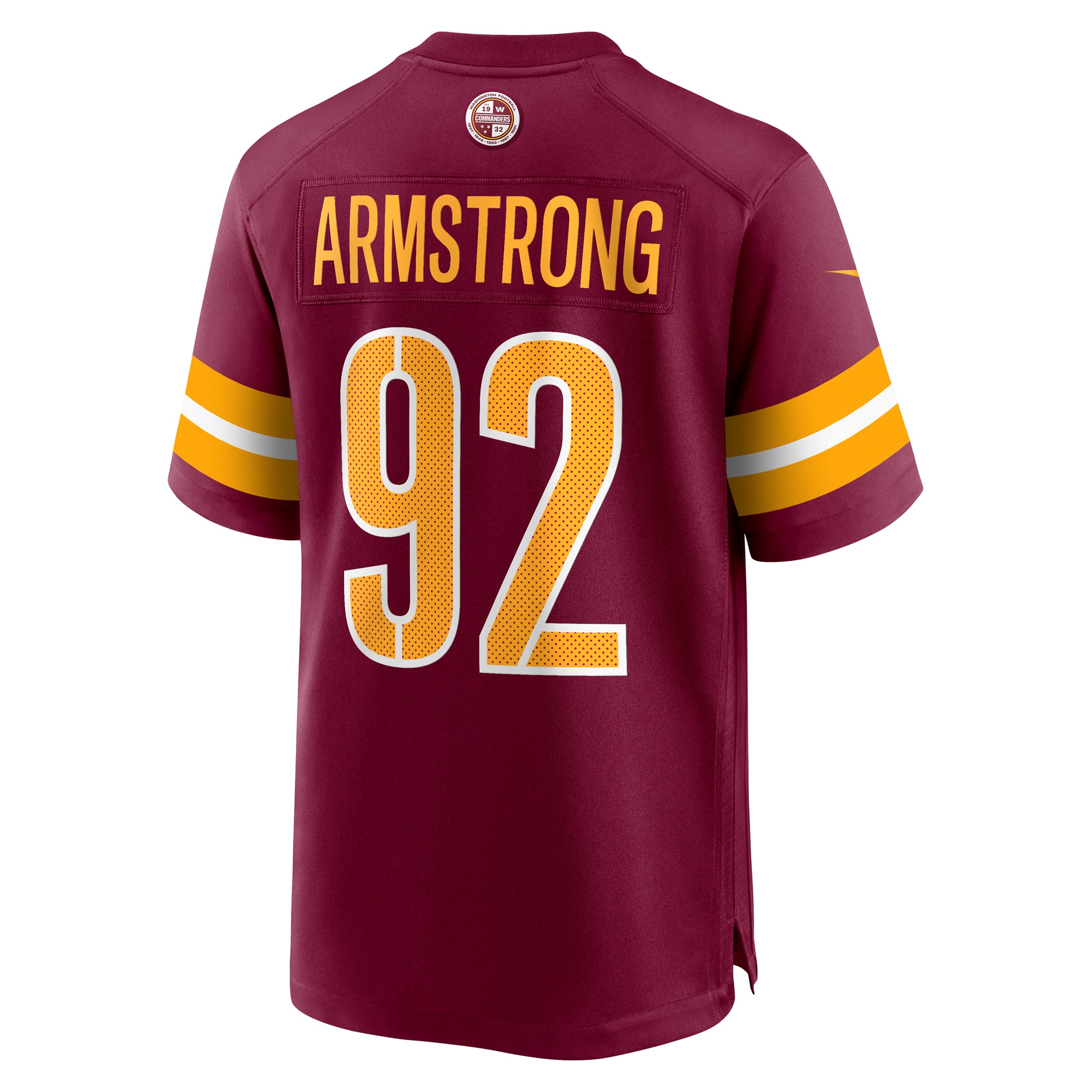 Dorance Armstrong Washington Commanders Nike Game Jersey Burgundy - Image 3