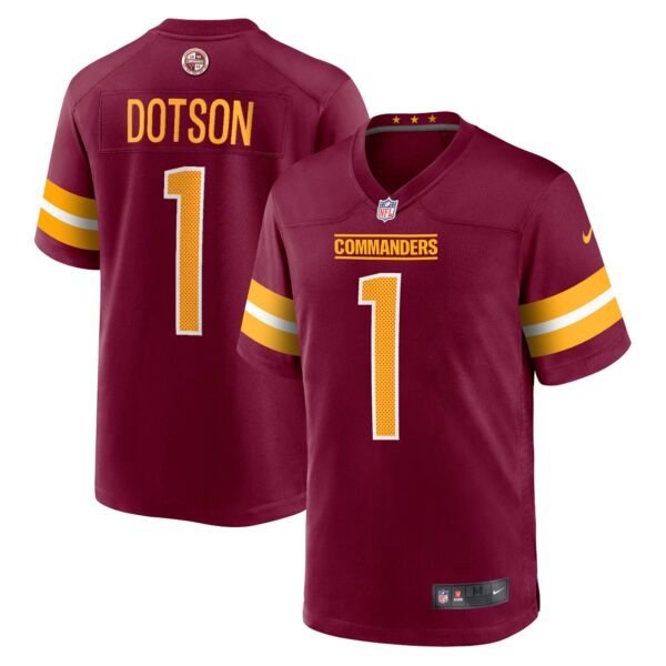 Jahan Dotson Washington Commanders Nike Player Game Jersey Burgundy