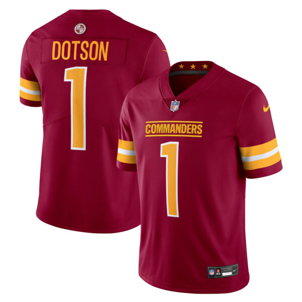 Jahan Dotson Washington Commanders Nike Vapor Untouchable Limited Jersey Burgundy