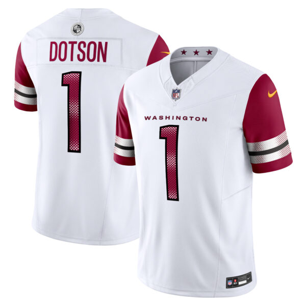 Jahan Dotson Washington Commanders Nike Vapor FUSE Limited Jersey White