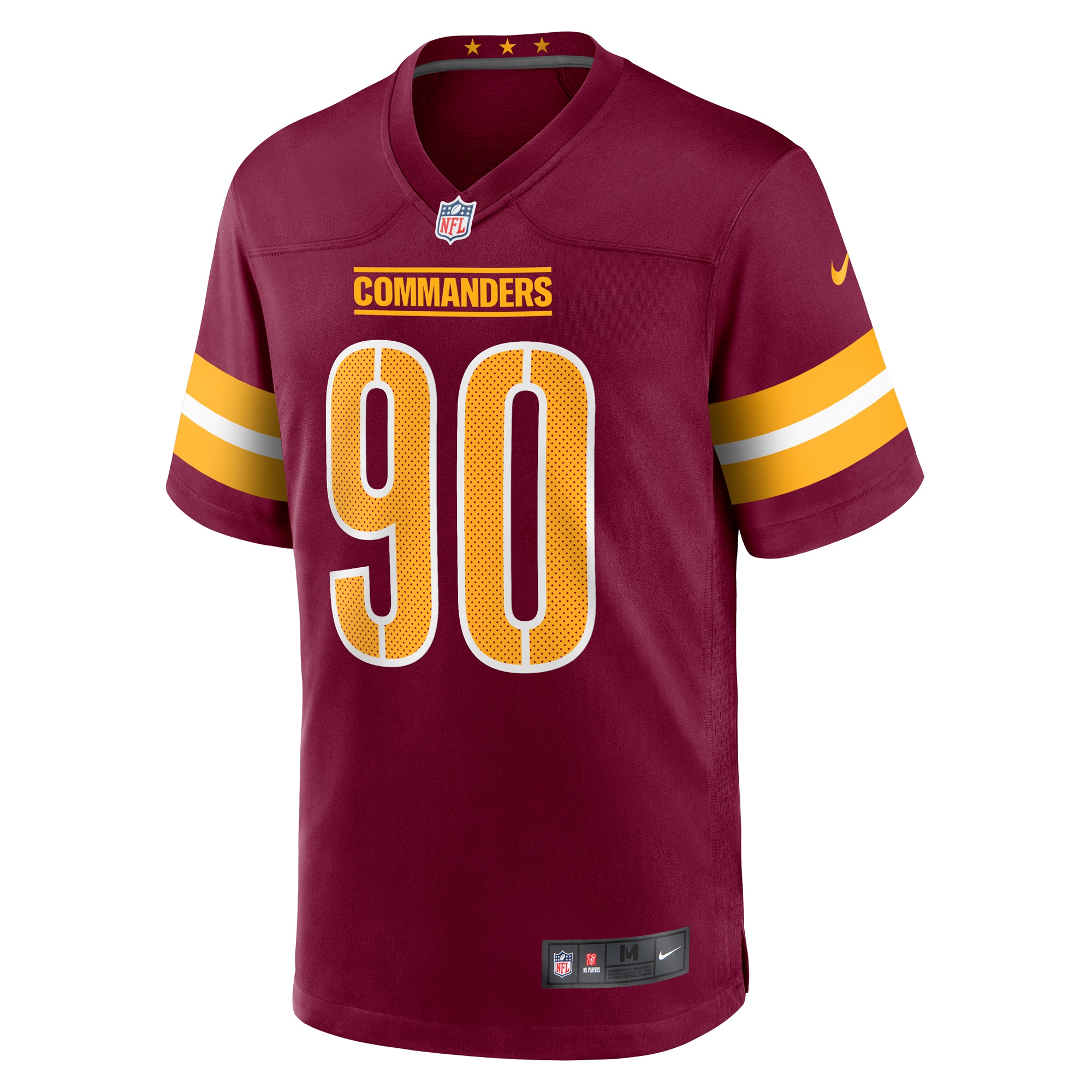 Javontae Jean Baptiste Washington Commanders Nike Game Jersey Burgundy - Image 2