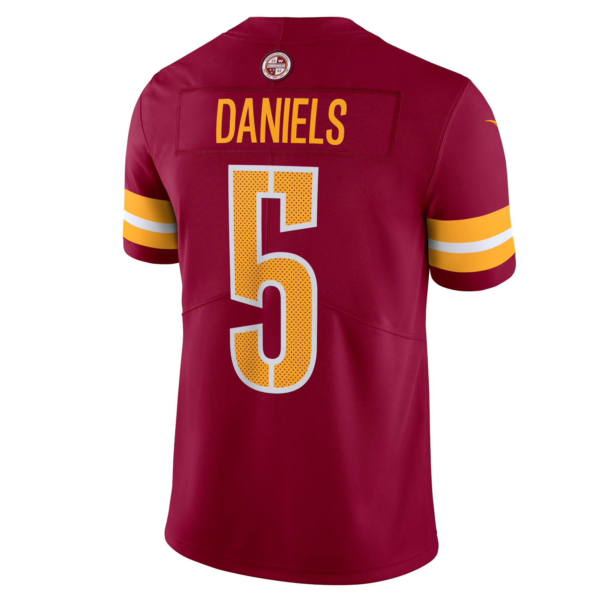 Jayden Daniels Washington Commanders Nike Vapor Untouchable Limited Jersey Burgundy - Image 3