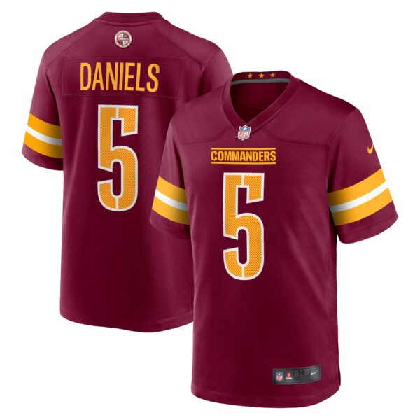 Jayden Daniels Washington Commanders Nike Player Game Jersey Burgundy