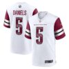 Jayden Daniels Washington Commanders Nike Player Game Jersey White