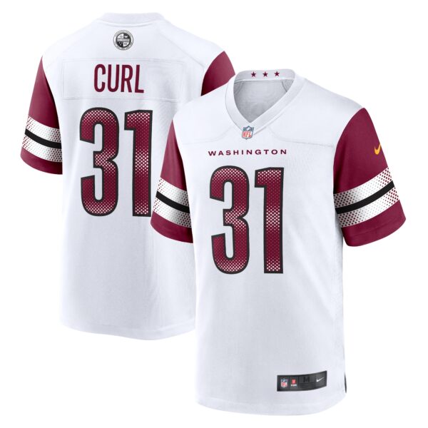 Kamren Curl Washington Commanders Nike Game Jersey White