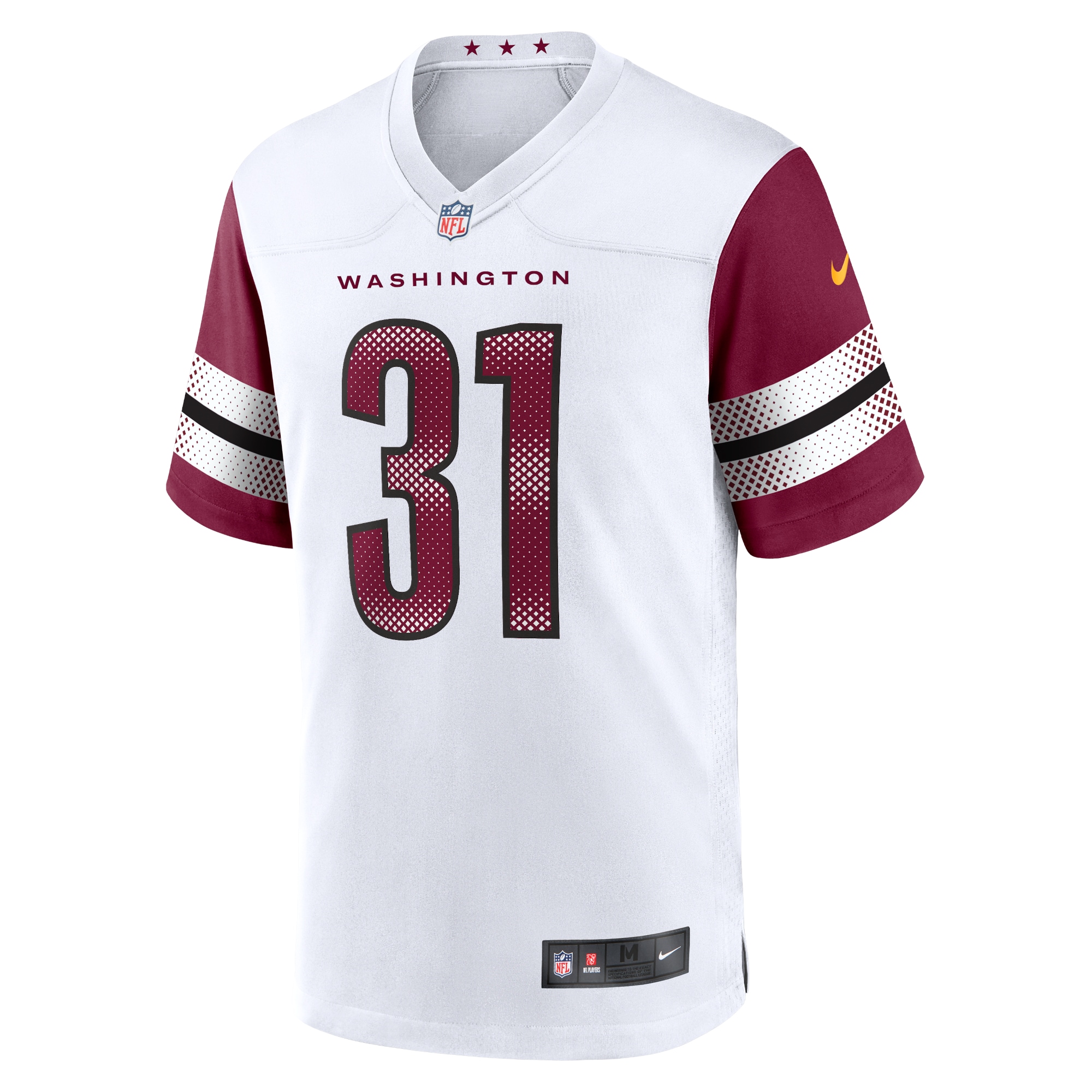 Kamren Curl Washington Commanders Nike Game Jersey White - Image 2