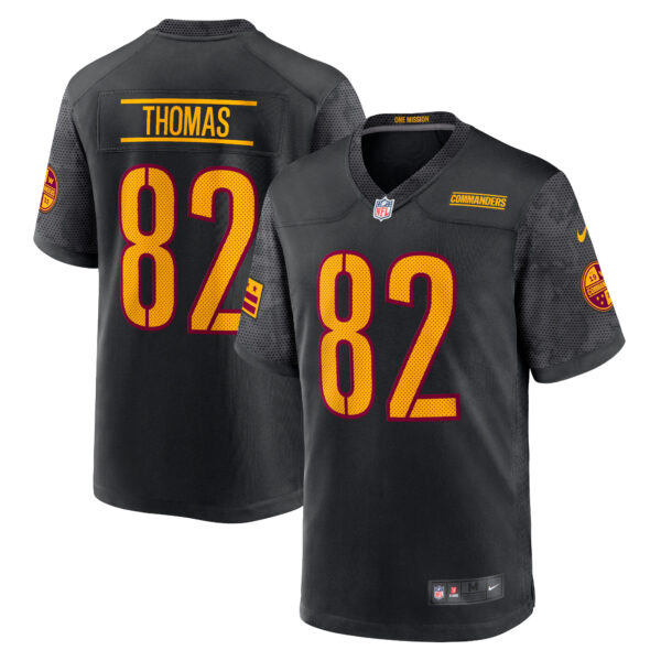 Logan Thomas Washington Commanders Nike Alternate Game Player Jersey Black