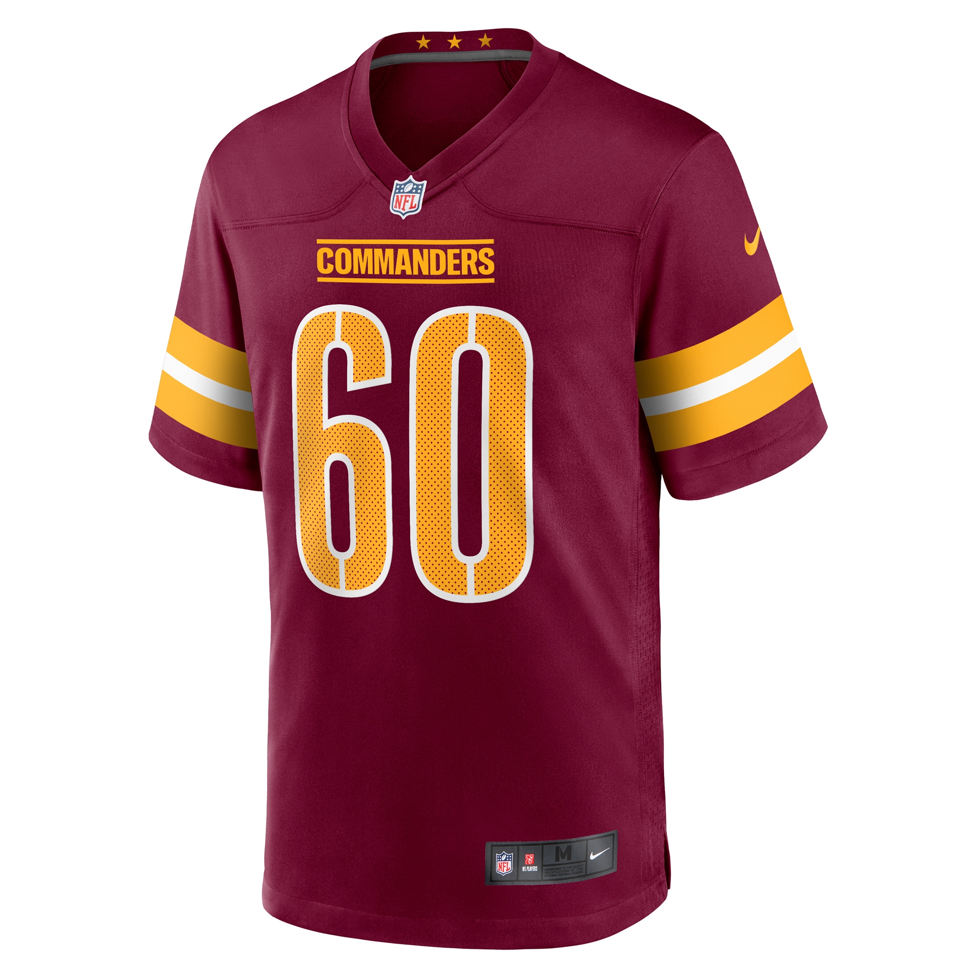Michael Deiter Washington Commanders Nike Game Jersey Burgundy - Image 2