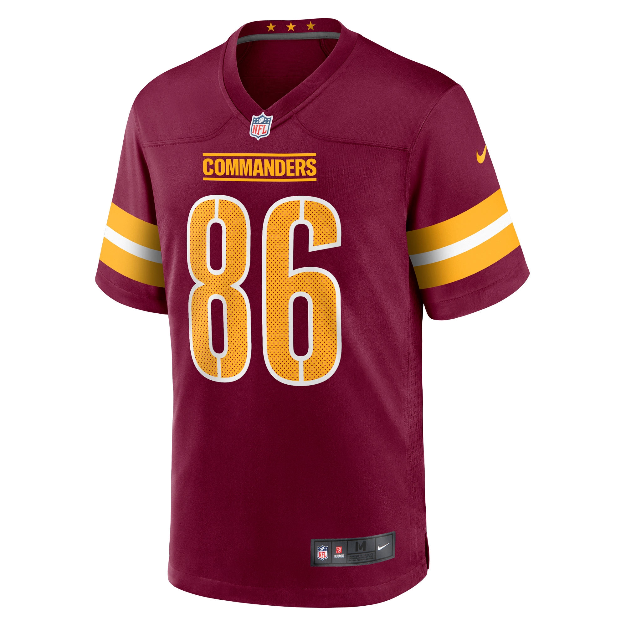 Mitchell Tinsley Washington Commanders Nike Team Game Jersey Burgundy - Image 2