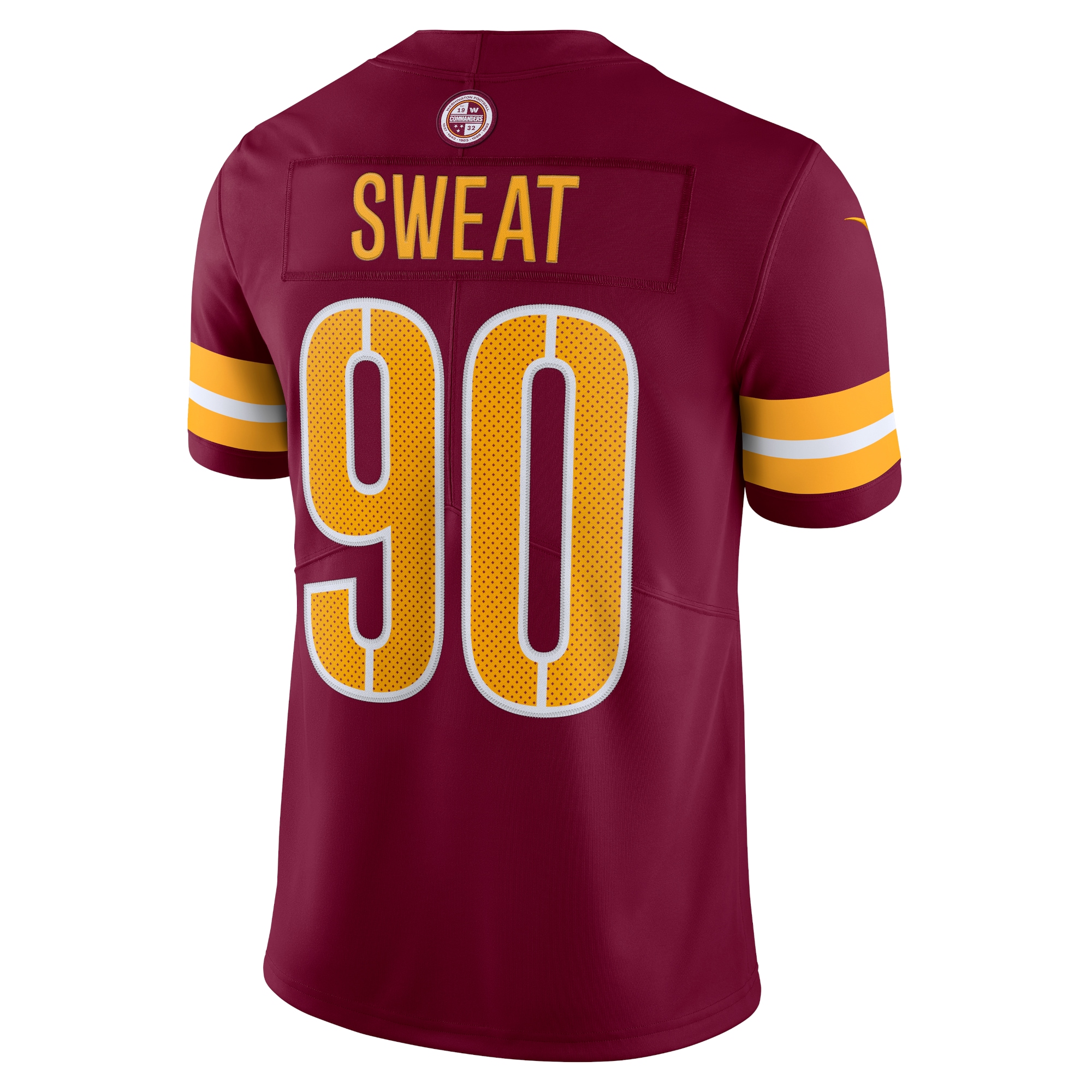 Montez Sweat Washington Commanders Nike Vapor Limited Jersey Burgundy - Image 3