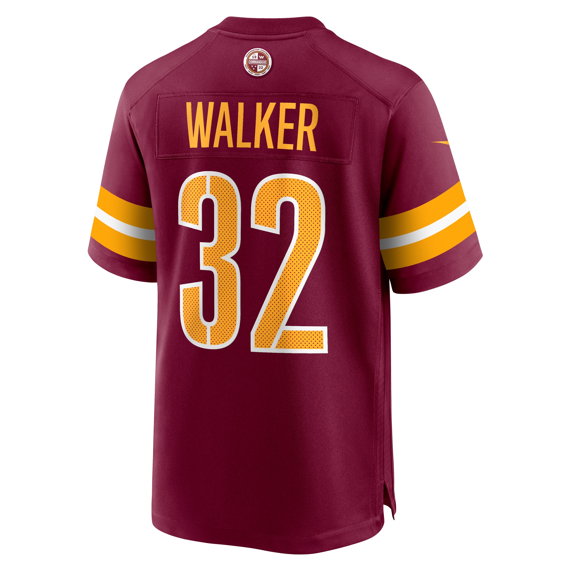 Mykal Walker Washington Commanders Nike Game Jersey Burgundy - Image 3
